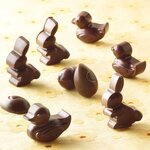2 moules à chocolats de pâques en silicone