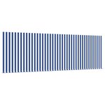 vidaXL Auvent Rétractable Bleu et Blanc 400 x 200 cm Tissu