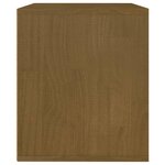 Vidaxl meubles tv 3 pièces marron miel bois massif de pin