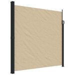 vidaXL Auvent latéral rétractable beige 200x300 cm