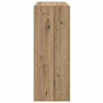 vidaXL Armoire Murale 2 Pièces Chêne artisanal 69 5 x 34 x 90 cm