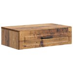 vidaXL Table d'appoint murale Bois ancien 59 x 34 5 x 17 cm