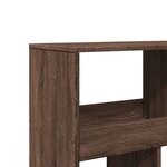 vidaXL Bibliothèque chêne marron 100x33x125 5 cm bois d'ingénierie