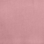 vidaXL Fauteuil Rose 60 cm Velours