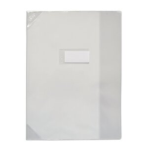 Protège-cahier PVC 150 Strong Line 24x32 cm Translucide Incolore ELBA