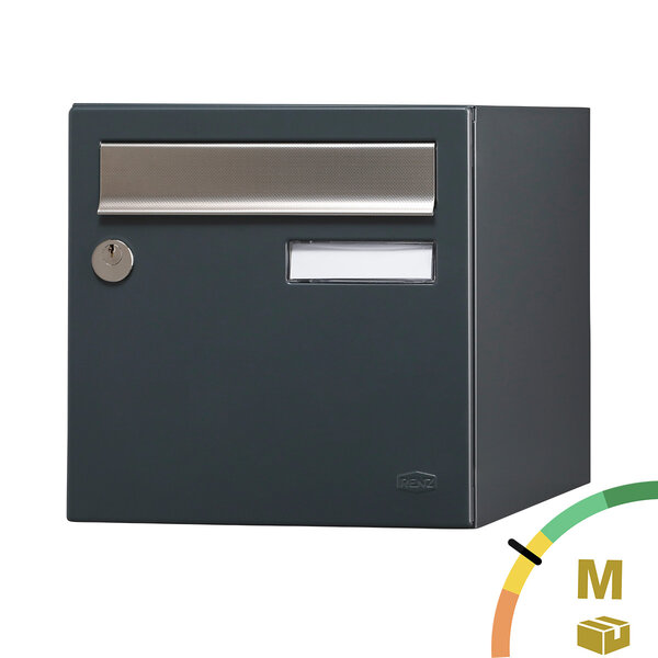 Boite aux lettre  Allure 2 portes  gris anthracite 7016M