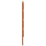 vidaXL Tête de lit cire marron 180 cm bois massif de pin