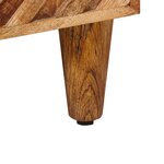vidaXL Armoires de rangement avec stockage Marron 40 x 33 5 x 110 cm