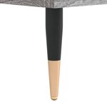 vidaXL Tables de chevet 2 Pièces sonoma gris 40x35x69 cm bois ingénierie