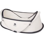 DERYAN Lit d'enfant de voyage Infant Baby avec moustiquaire Crème