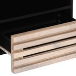 vidaXL Meuble TV 80x34x46 cm bois massif de manguier
