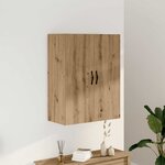 vidaXL Armoire murale chêne artisanal 69 5x34x90 cm bois d'ingénierie