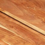 vidaXL Table basse 142x90x42 cm Bois d'acacia massif
