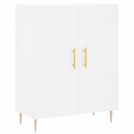 vidaXL Buffet blanc 69 5x34x90 cm bois d'ingénierie