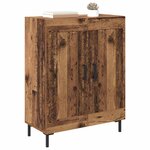 vidaXL Buffet Bois Ancien 69 5 x 34 x 90 cm Bois d'ingénierie et fer