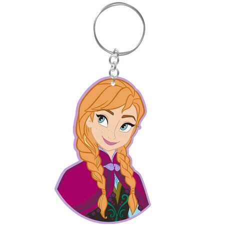 Porte clés gomme frozen - anna