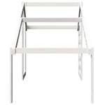 vidaXL Toit de lit pour enfants blanc 198x87x113 cm bois de pin massif
