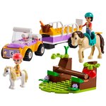LEGO Friends 42634 — Remorque à chevaux avec voiture  mini-poupées Liann et Zoya (4+).