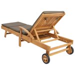 vidaXL Transat 100  Polyester Teck Solide