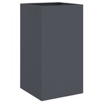 vidaXL Jardinière anthracite 42x38x75 cm acier laminé à froid