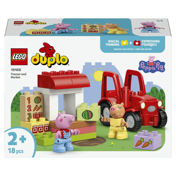 10468 Tracteur et marché ® DUPLO® Peppa Pig