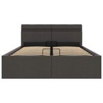 vidaXL Cadre de lit à rangement hydraulique sans matelas 140x200 cm
