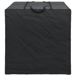 vidaXL Sac de stockage extérieur Noir 80 x 80 x 60 cm Tissu 600D