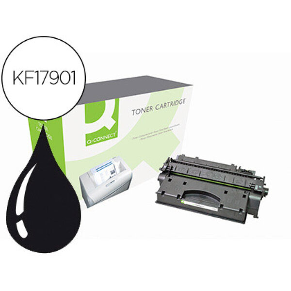 Q-connect toner laser - compatible Canon 3480B002AA - Noir- 6400p