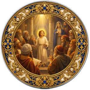 Monnaie LOSS OF JESUS IN THE TEMPLE Seven Sorrows of Mary 1 Oz Argent 1$ USA 2026 (PRÉCOMMANDE)