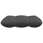 vidaXL Coussins de siège 4 Pièces Gris foncé 40 x 40 cm