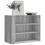 vidaXL Armoire murale sonoma gris 75x35x60 cm bois d'ingénierie