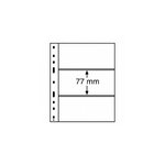 Pochettes plastique souple Optima pour billets de banque.