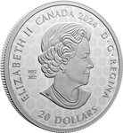 Pièce de monnaie en Argent 20 Dollars g 31.39 Millésime 2024 TRANSCENDENCE AND TRANQUILITY