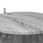 vidaXL Support de Plante 2 pièces Sonoma gris 40 x 40 x 80 cm