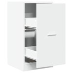 vidaXL Armoire d'apothicaire blanc 40x41x77 5 cm bois d'ingénierie