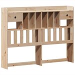 vidaXL Cadre de lit sans matelas 140x200 cm bois massif de pin