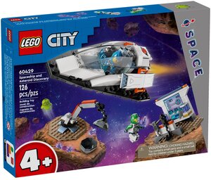 LEGO City - Vaisseau Spatial et Exploration de l'Astéroïde - 60429
