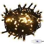 vidaXL Set de boules de Noël avec pic et 300 LED 120Pièces Blanc et gris