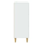 vidaXL Armoire à tiroirs Blanc 66 x 34 5 x 90 cm Bois d'ingénierie