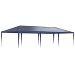 vidaXL Tente de réception 4x9 m bleu