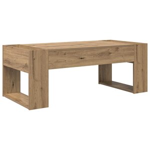 vidaXL Table basse Chêne artisanal 110 x 50 x 41 cm Bois d'ingénierie