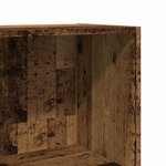 vidaXL Bibliothèque vieux bois 40x30x189 cm bois d'ingénierie