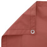 vidaXL Écran de balcon Terre cuite 110 x 400 cm Tissu Oxford