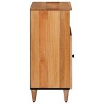 vidaXL Buffet Naturel 60 x 33 5 x 75 cm Bois de mangue massif
