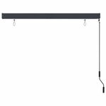 vidaXL Store roulant d'extérieur 160x250 cm Blanc et orange