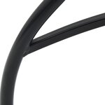 vidaXL Table de bistro mosaïque terre cuite Ø50x70 cm céramique