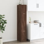 vidaXL Armoire apothicaire chêne marron 30x41x174 5 cm bois ingénierie