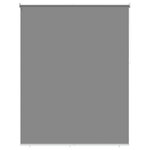 vidaXL Store enrouleur Protection UV Gris clair 200 x 140 cm Polyester