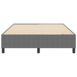 vidaXL Cadre de lit plateforme Gris clair 140 x 200 cm