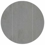 vidaXL Bâche de piscine gris clair Ø306 cm géotextile polyester